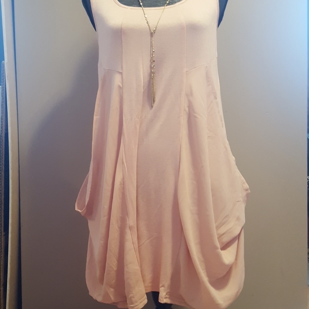 NWT Patrizia Luca|Tank Dress|Blush|Sz S